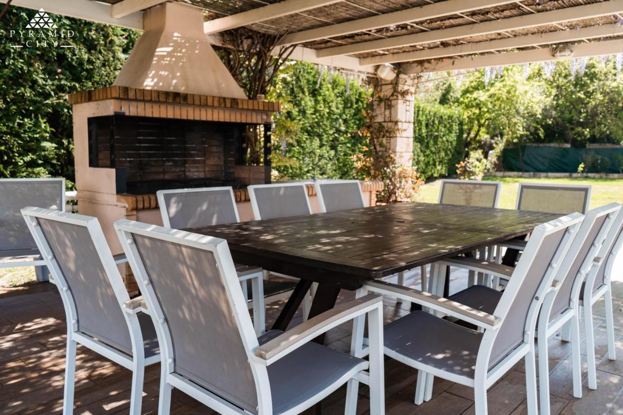 Luxury Villa Hera - Beachfront Roda  Esterno foto